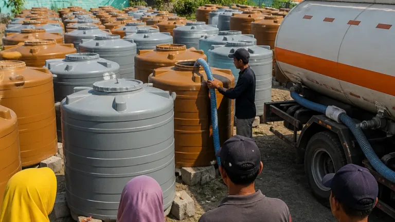 Pasuruan Bangun 32 Tandon Air Permanen untuk Atasi Krisis Air Bersih