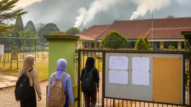 Payakumbuh Perpanjang PJJ hingga 21 Oktober karena Kabut Asap Karhutla