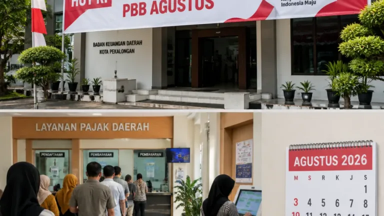 Pekalongan Bebaskan Denda PBB Selama Agustus sebagai Keringanan HUT RI