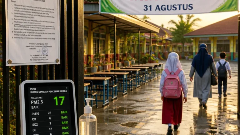 Pekanbaru Kembalikan Pembelajaran Tatap Muka Mulai 31 Agustus, Disdik Terbitkan Surat Edaran