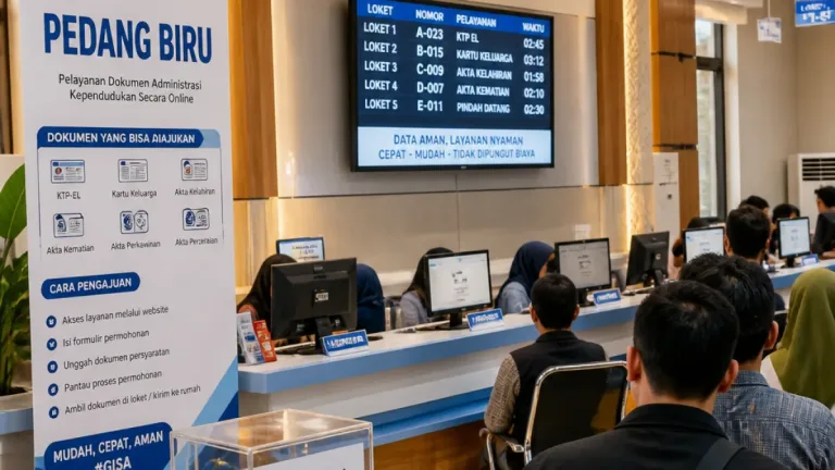 Pekanbaru Perkuat Sinkronisasi Data Kependudukan lewat Pedang Biru dan Kotak Amal