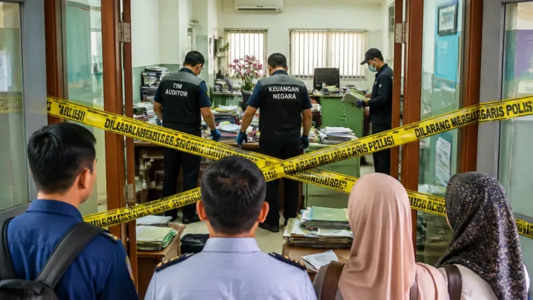 Pekanbaru: Polda Riau Geledah RSD Madani, 323 Dokumen Diamankan dalam Kasus Dugaan Korupsi
