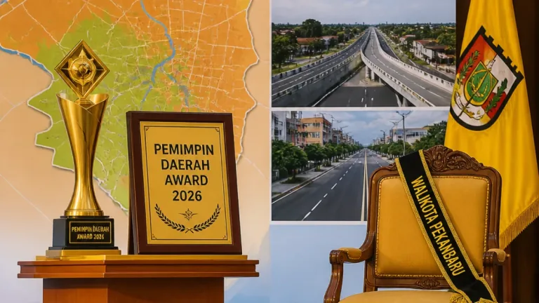Pekanbaru Raih Penghargaan Infrastruktur, Pemko Tekankan Dampak Langsung bagi Warga