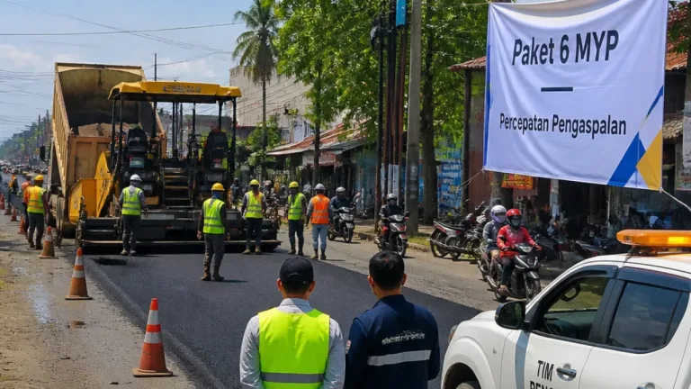 Pekerjaan Jalan Opu Tosappaile di Palopo Dikebut dalam Paket 6 MYP, Pemprov Pastikan Kualitas