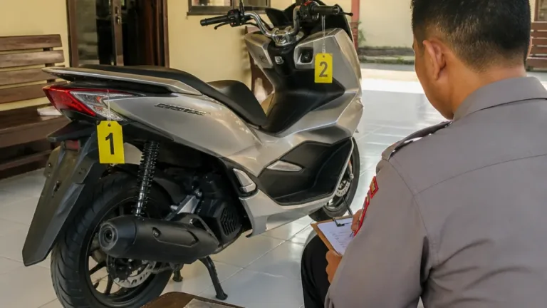 Pelaku Pencurian Honda PCX di Bantul Ditangkap Polisi hingga Garut