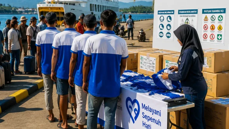 Pelindo Perkuat Layanan Porter di Pelabuhan Maumere untuk Tingkatkan Kenyamanan Penumpang