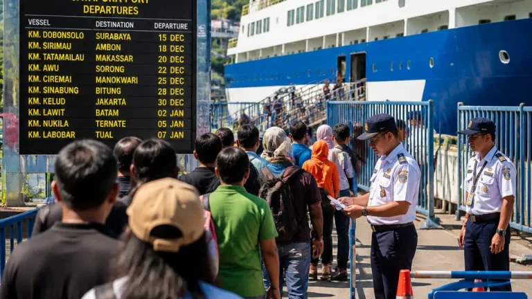 Pelni Jayapura Minta Warga Beli Tiket Natal-Tahun Baru Lebih Awal Antisipasi Lonjakan Penumpang