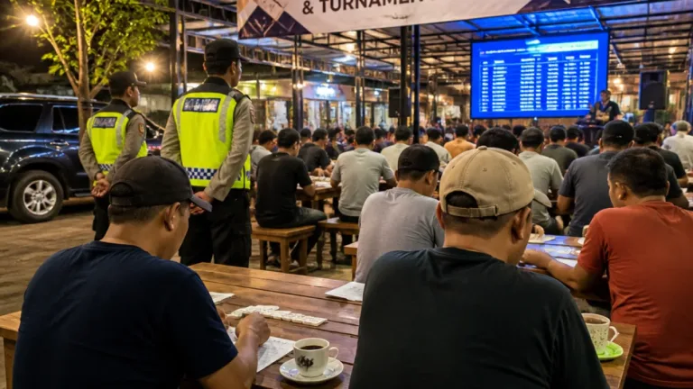 Pembukaan ZET Cafe di Jombang Dirangkaikan Turnamen Domino, Kapolres Hadir