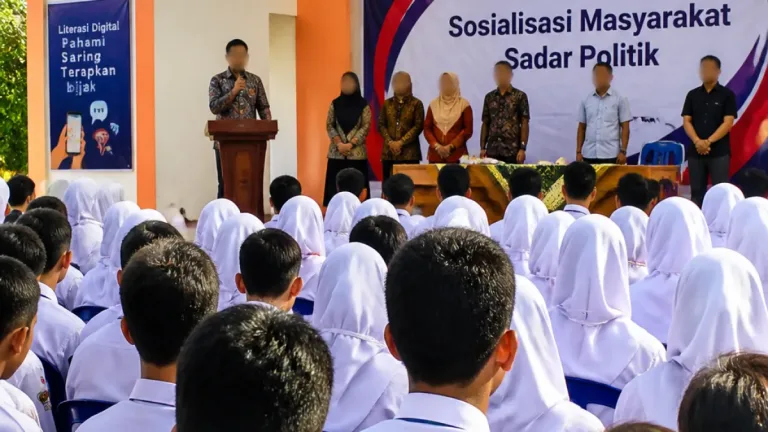 Pemilih Pemula di Bandar Lampung Dibekali Literasi Politik untuk Hadapi Era Digital