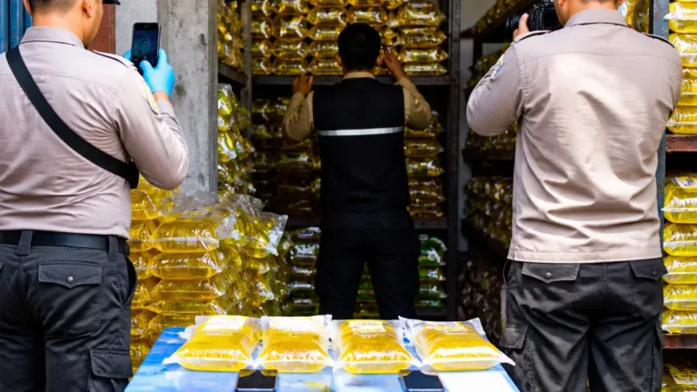 Pemilik Gudang Pengoplosan Minyak Goreng MinyaKita Ditangkap Polda Bengkulu