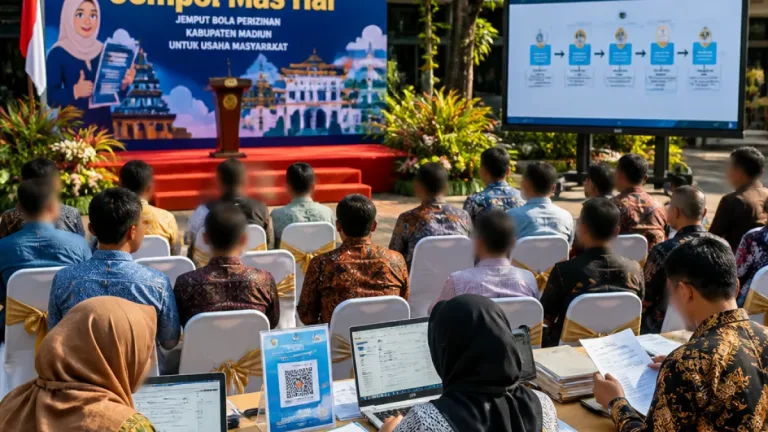 Pemkab Madiun Luncurkan Jempol Mas Har untuk Percepat Perizinan Usaha