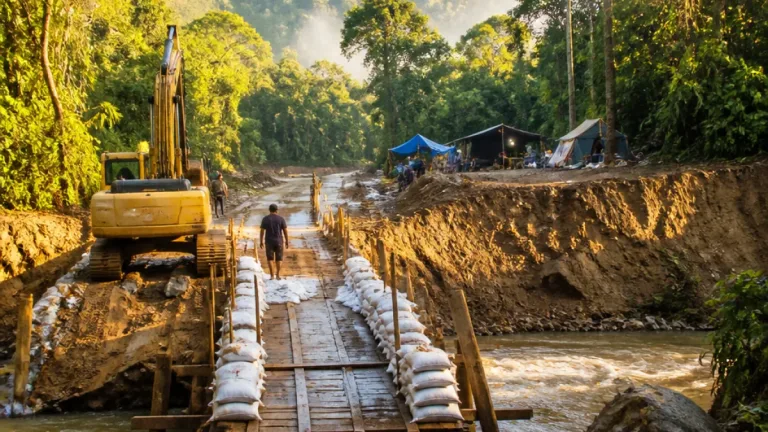 Pemkab Nunukan Lakukan Penanganan Darurat untuk Ruas Jalan Lembudud–Long Layu