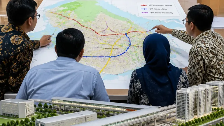 Pemkab Tangerang Percepat Revisi RTRW untuk Dukung Integrasi MRT-BRT