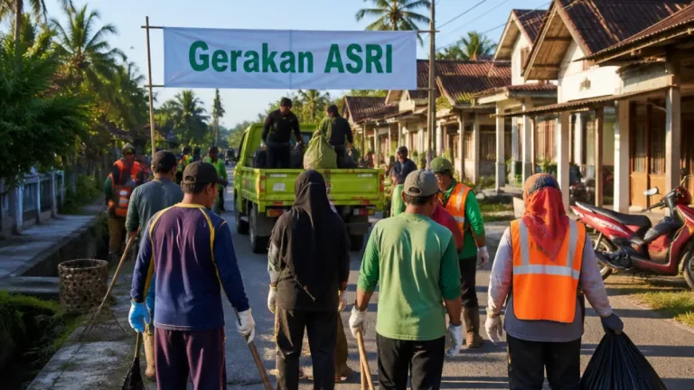 Pemko Binjai Gerakkan Warga dalam Operasi ASRI Serentak di Lima Kecamatan