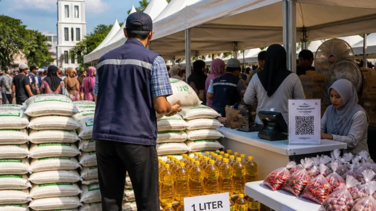 Pemkot Bukittinggi Gelar Gerakan Pasar Murah Bersama BI dan Bulog untuk Redam Kenaikan Harga