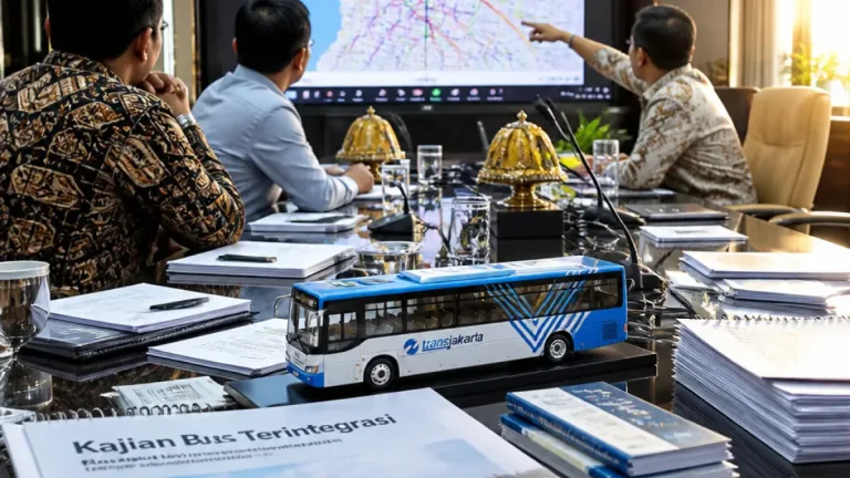 Pemkot Makassar Mulai Kajian Sistem Bus Terintegrasi Bersama Transjakarta