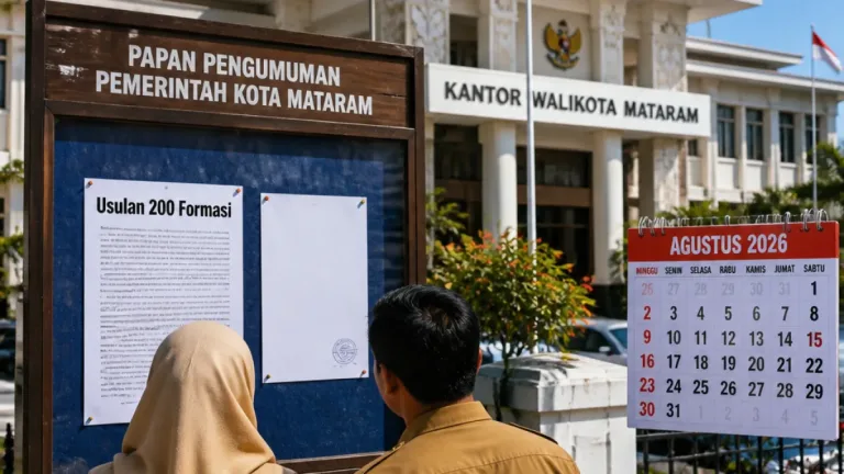 Pemkot Mataram: Usulan 200 Formasi CPNS 2026, Namun Belum Ada Konfirmasi Resmi