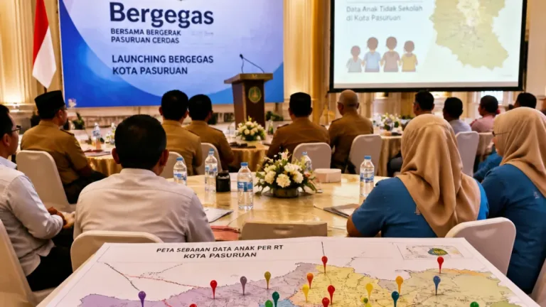 Pemkot Pasuruan Luncurkan Program 'Bergegas' untuk Menangani 1.905 Anak Tidak Sekolah