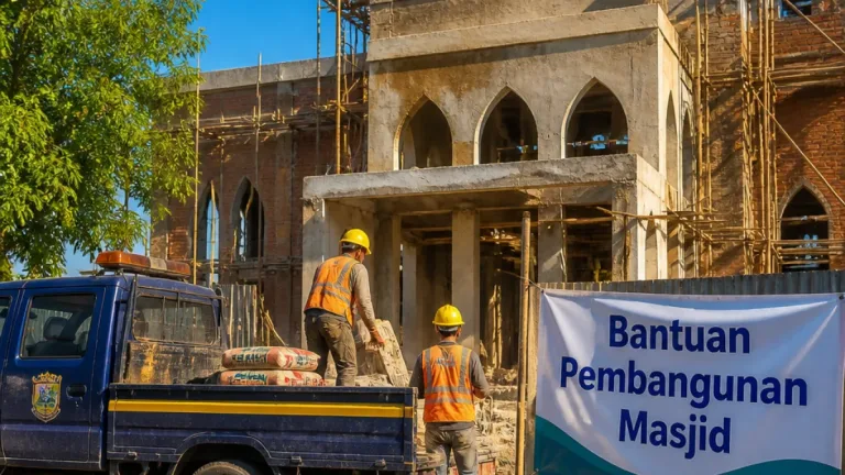 Pemkot Salurkan Bantuan Pembangunan untuk 20 Masjid di Bandar Lampung