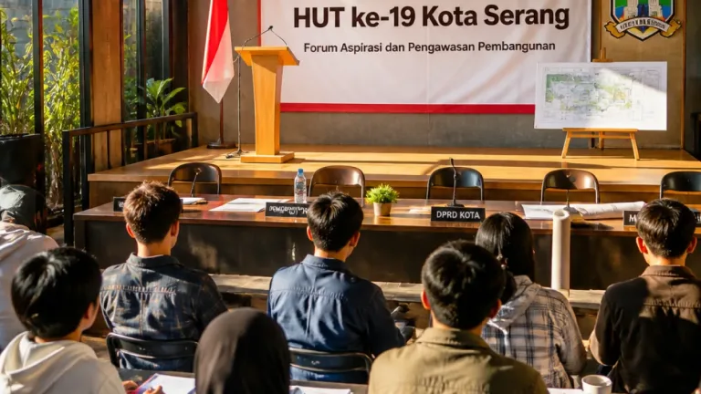 Pemkot Serang Fasilitasi Mahasiswa sebagai Ruang Aspirasi dan Pengawas Pembangunan