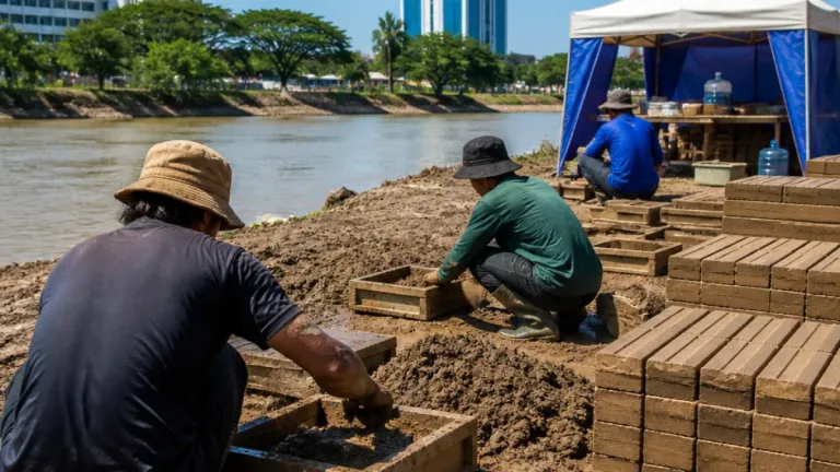 Pemprov Aceh dan USK Kaji 'Aceh Brick' untuk Ubah Lumpur Pascabencana Jadi Material Bangunan