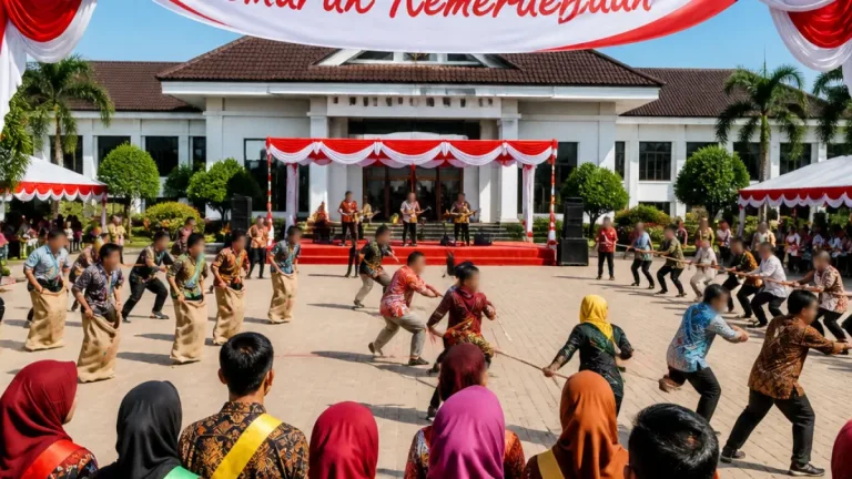 Pemprov Bengkulu Gelar Gebyar Lomba Tradisional Antar-OPD untuk Sambut HUT RI ke-81