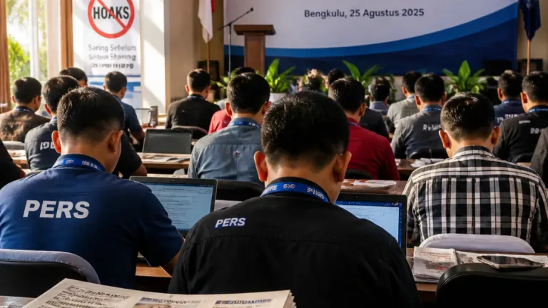 Pemprov Bengkulu Tekankan Etika Jurnalistik pada HUT ke-14 IWO untuk Lawan Hoaks