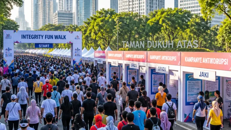 Pemprov DKI dan KPK Gelar Kampanye Antikorupsi, Ajak Warga Aktif Laporkan Pelanggaran
