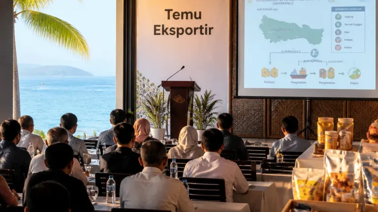 Pemprov Gorontalo Fasilitasi Pelaku Usaha untuk Permudah Ekspor dan Hilirisasi