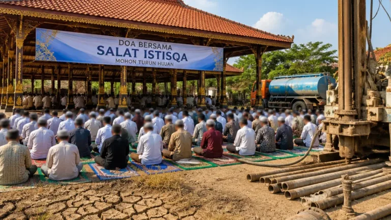 Pemprov Jatim dan Pemkab Mojokerto Gelar Salat Istisqa Hadapi Kemarau Panjang