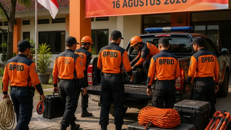 Pemprov Jatim Kirim 7 Personel TRC BPBD untuk Bantu Penanganan Gempa Magnitudo 7,7 di NTT