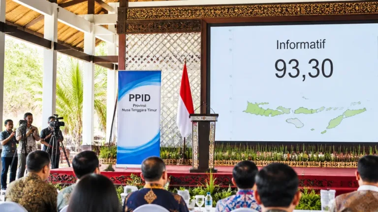 Pemprov NTT Raih Predikat "Informatif" dengan Nilai 93,30, Gubernur Dorong Penguatan PPID