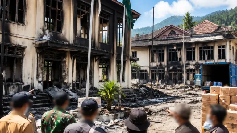 Pemprov Papua Tengah Gerak Cepat Inventarisasi Kerugian dan Pulihkan Pelayanan Usai Kerusuhan Puncak