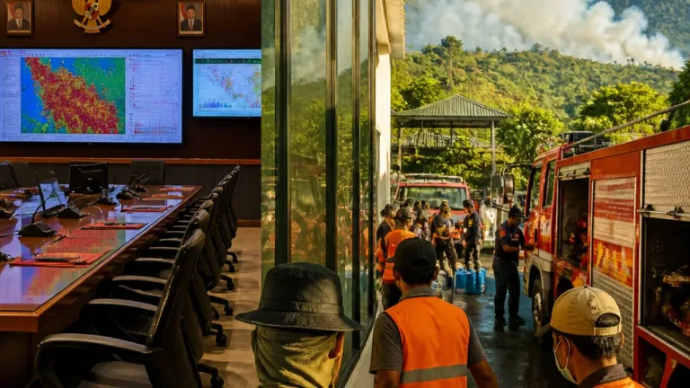 Pemprov Papua Tengah Perkuat Penanganan Titik Api di Nabire, Waspadai Puncak Agustus–September