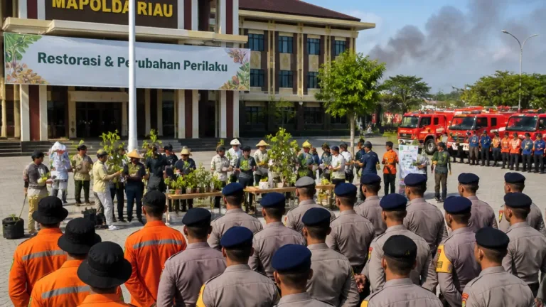 Pemprov Riau Dorong Restorasi dan Perubahan Perilaku untuk Putus Siklus Karhutla