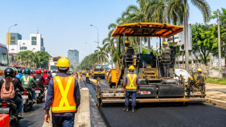Pemprov Sulsel Mulai Aspal Jalan Tamalanrea Raya dalam Program Multi Years Project