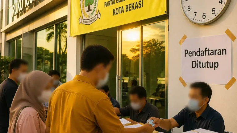 Pendaftaran Ketua DPD Golkar Kabupaten Bekasi Ditutup: Hanya Satu Kandidat Masuk