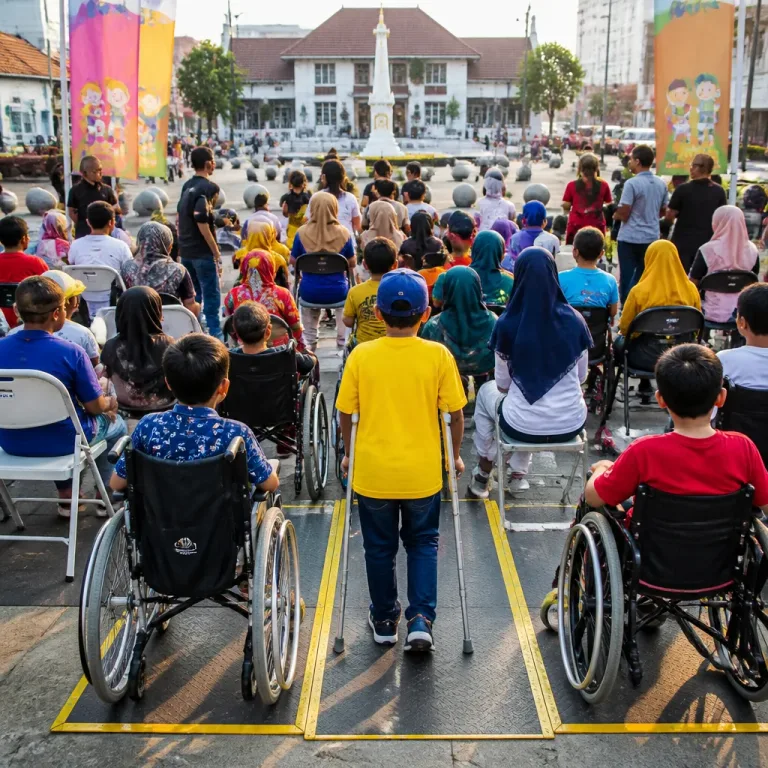 Mendikdasmen Tegaskan Komitmen Pendidikan Inklusif Bersama 1.000 Anak Berkebutuhan Khusus