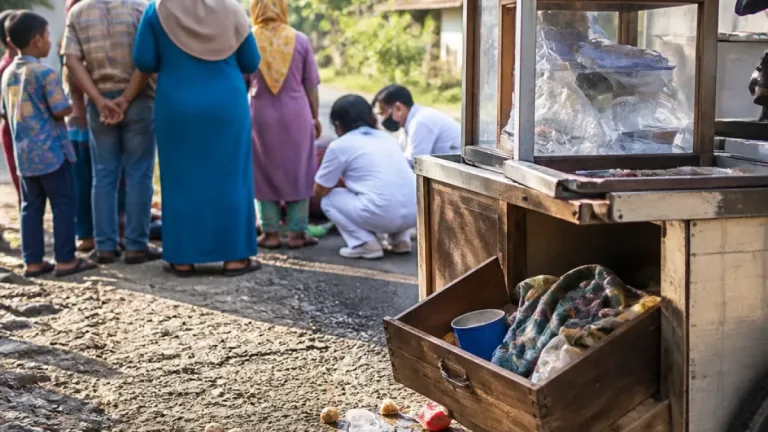 Penemuan Bayi dalam Laci Rombong Cilok Gegerkan Warga Tongas, Probolinggo