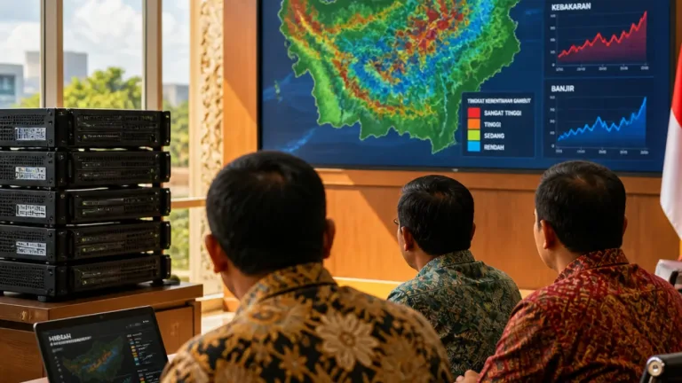 Pengembang Kalbar Hibahkan Sistem AI Prediksi Risiko Karhutla untuk Pencegahan Lebih Dini