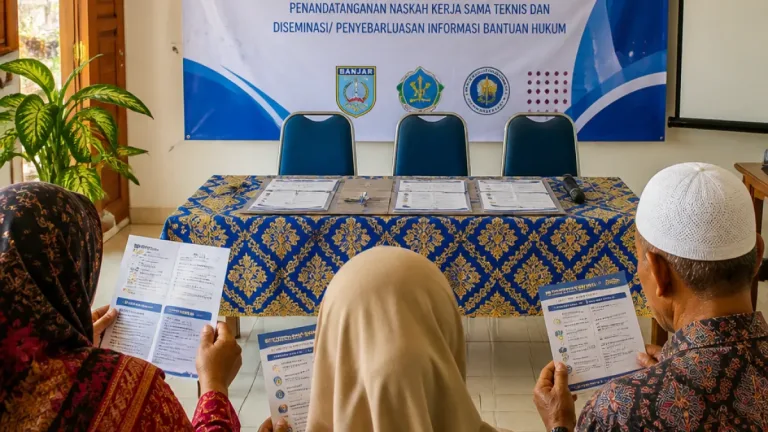 Penguatan Posbankum di Desa Petaling Banjar jadi Upaya Perluasan Akses Keadilan