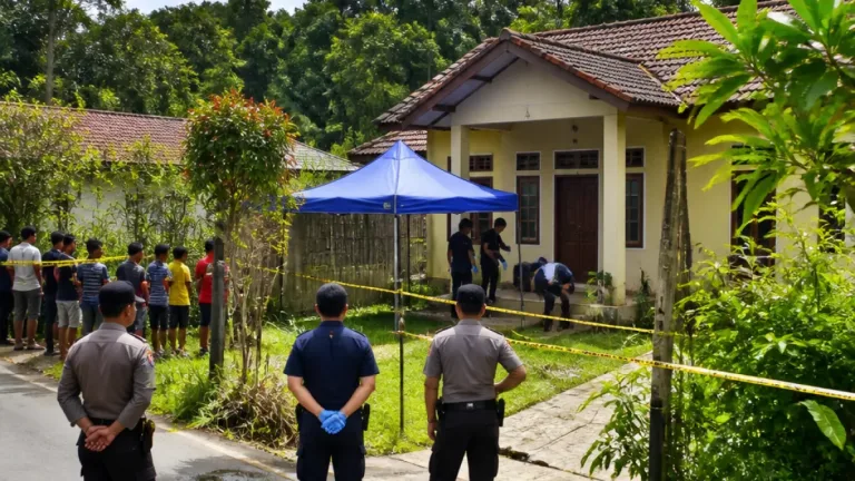 Pengungkapan Kasus Pembunuhan di Palangka Raya: Tersangka Diduga Suami Korban