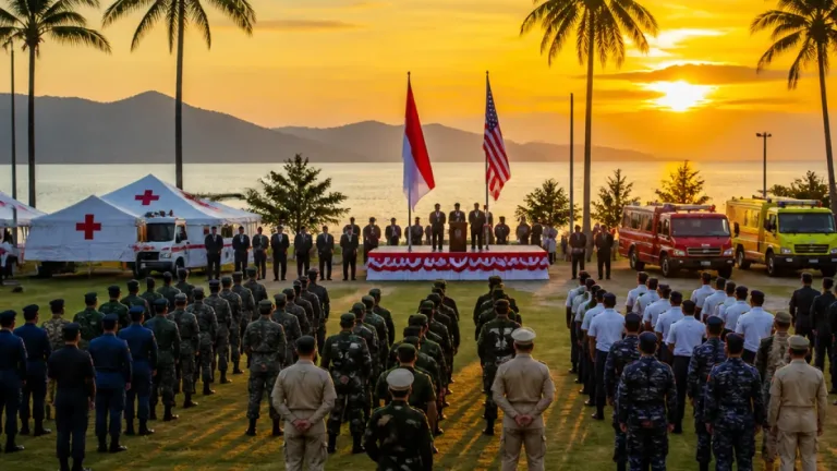 Penutupan Latma Pacific Partnership 2026 di Sibolga Tegaskan Sinergi Kesiapsiagaan Bencana