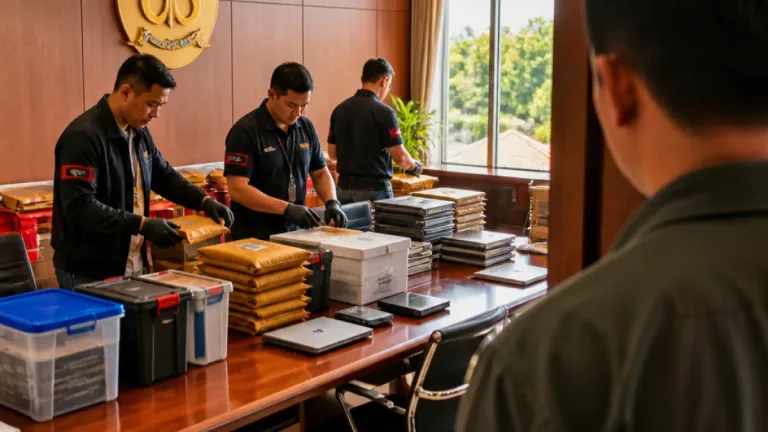 Penyidik KPK Geledah Ruang Rektor Unsoed di Purwokerto, Sita 60 Barang Bukti