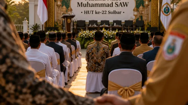 Peringatan Maulid di Mamuju Rangkul Antar-Lembaga, Kemenkum Sulbar Tekankan Makna Persaudaraan