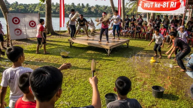 Permainan Tradisional Hidup Kembali di Banda Aceh Saat HUT ke-81 RI