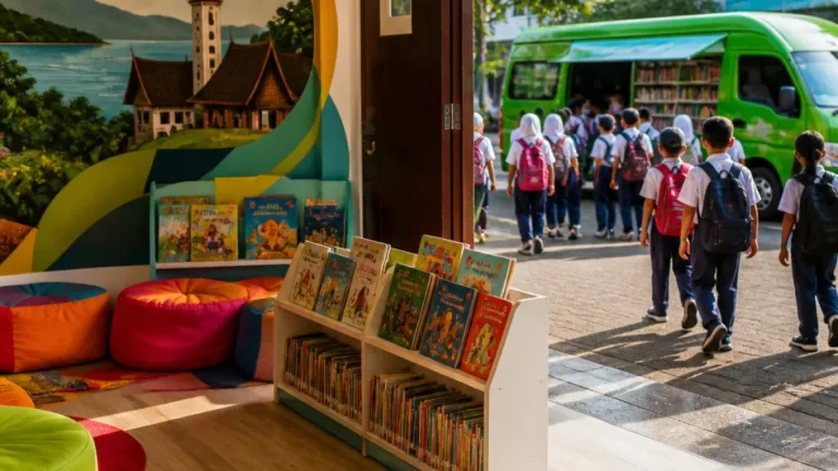 Perpustakaan Sumbar Luncurkan Pojok Literasi dan Perpustakaan Keliling untuk Dongkrak Minat Baca Pelajar