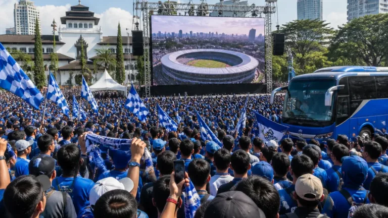 Persib Bandung Melawat ke GBK: Laga Besar Lawan Persija Jadi Sorotan Bandung