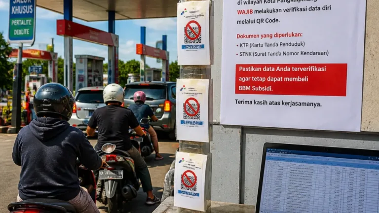 Pertamina Blokir QR BBM Subsidi 1.274 Nopol di Bangka Belitung untuk Awasi Penyaluran