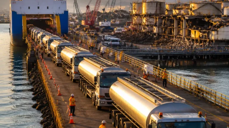 Pertamina kirim 16 mobil tangki dari Bima untuk alih suplai BBM ke Flores pasca-gempa